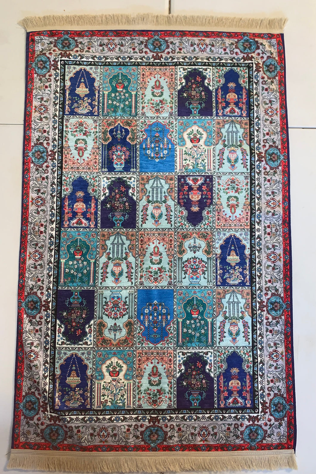 Light Color Islamic Double-Coated Ottoman Rug