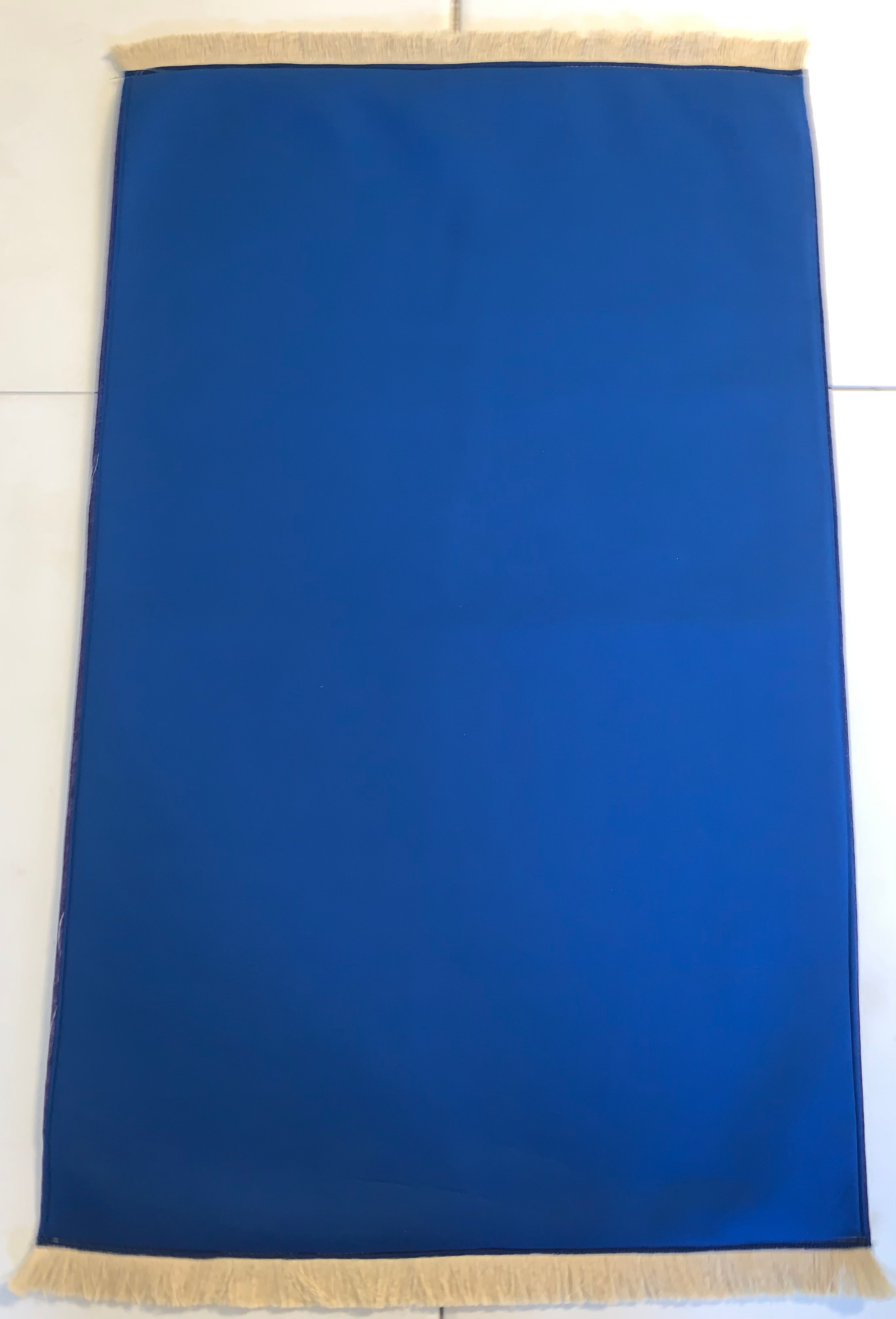 Dark Colored Islamic Double-Coated Ottoman Prayer Rug