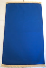 Dark Colored Islamic Double-Coated Ottoman Prayer Rug