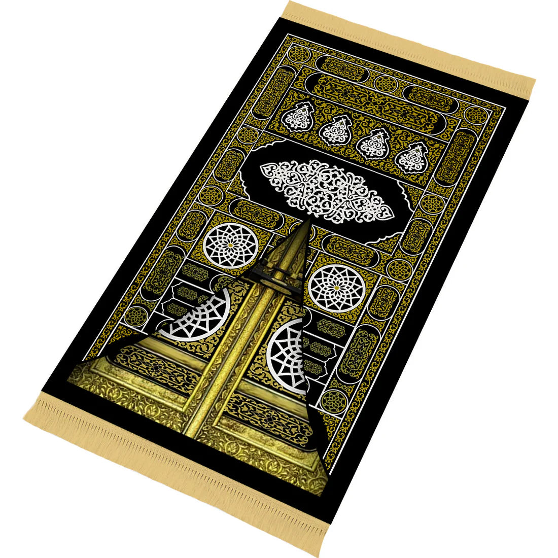 Kaaba Door Padded Prayer Mat
