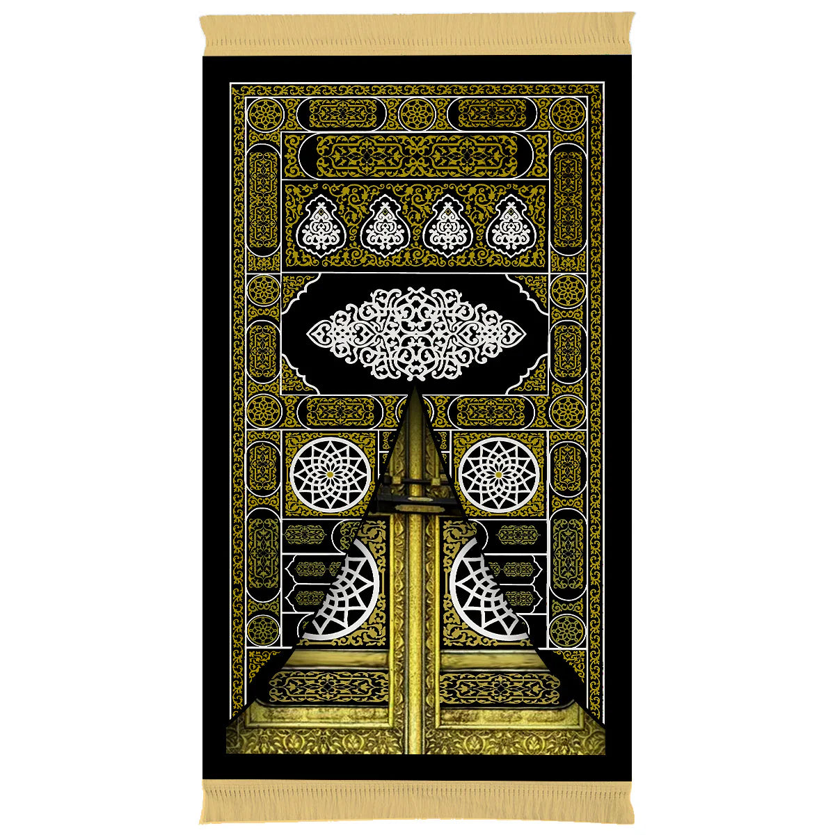 Kaaba Door Padded Prayer Mat